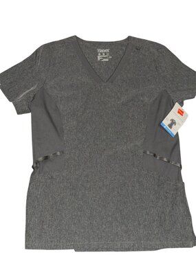 HANES COMFORT FIT SCRUB TOP